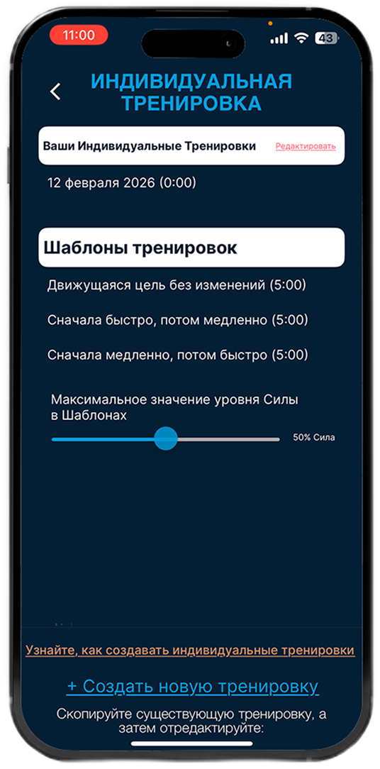 Индивидуальная тренировка